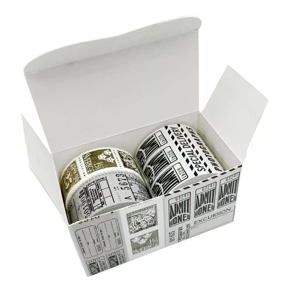 Embellishments: 49 and Market-Vintage Bits Ticket Essentials-Stone