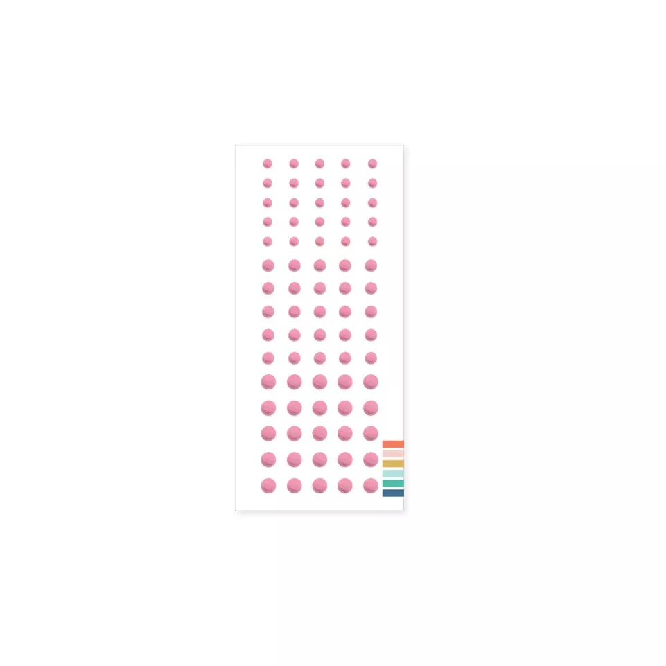 Embellishments: Concord & 9th-Sweet Pea Enamel Dots