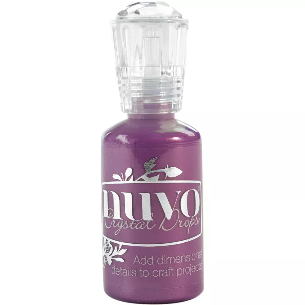 Embellishments: Nuvo Crystal Drops 1.1oz-Violet Galaxy