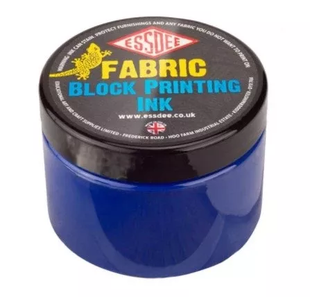 essdee fabric printing ink blue