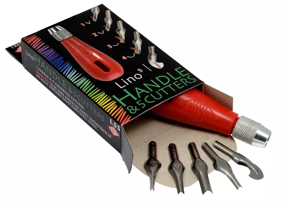 essdee lino cutters with handle (no. 1-5)