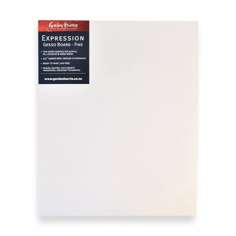 expression cradled gesso board 19mm thick