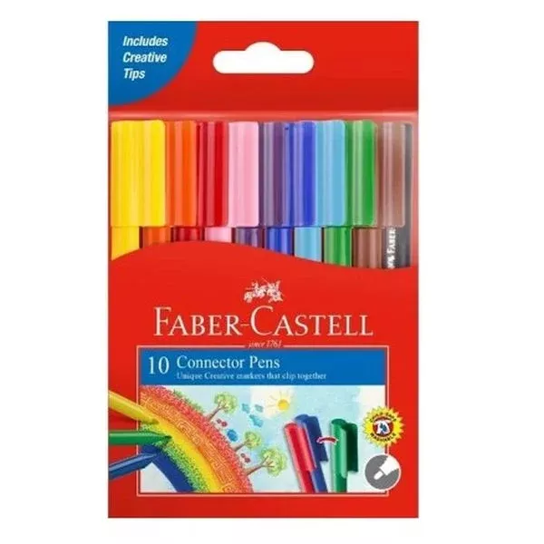 faber castell connector pen set set 10
