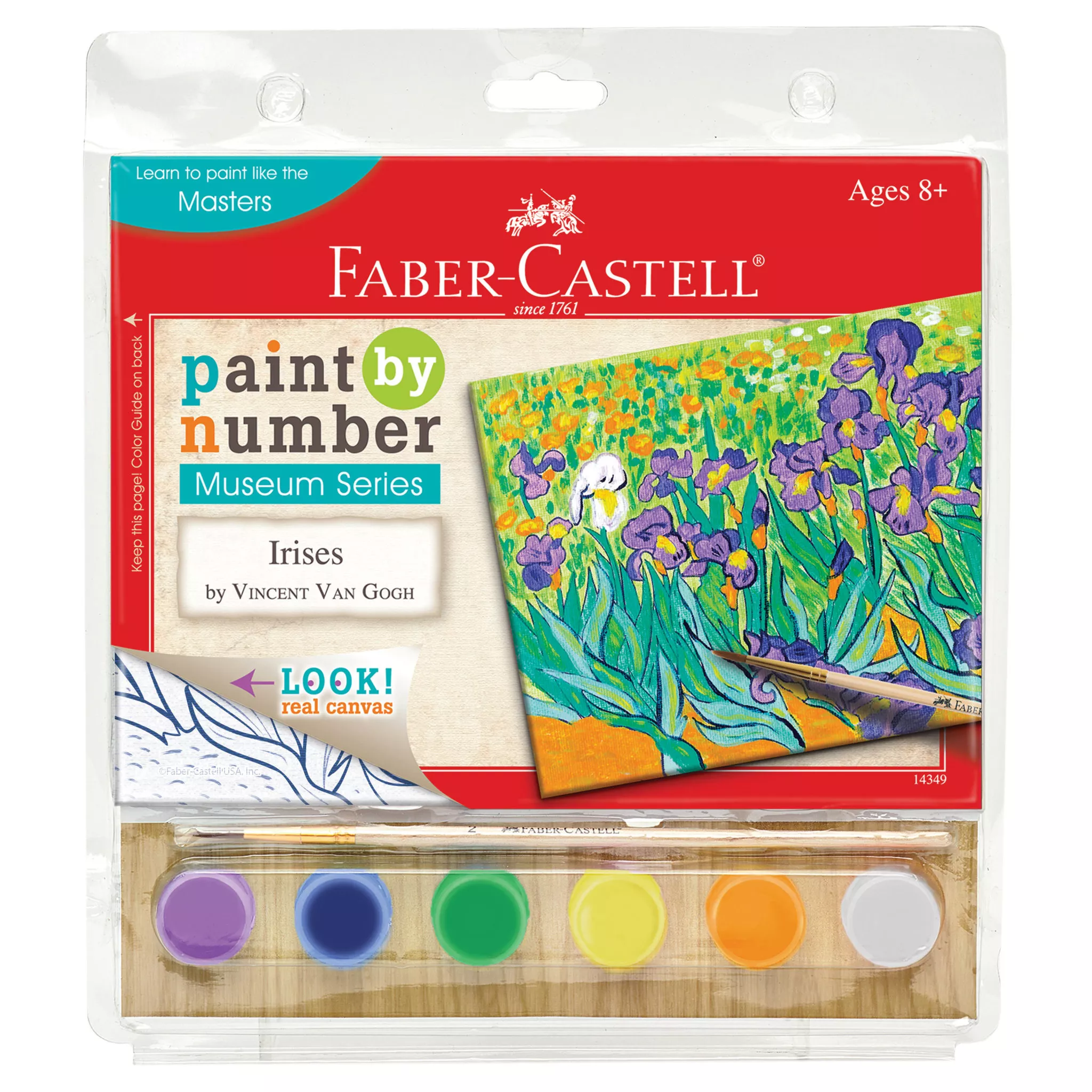 Faber-Castell Paint by Number Museum Series, Irises