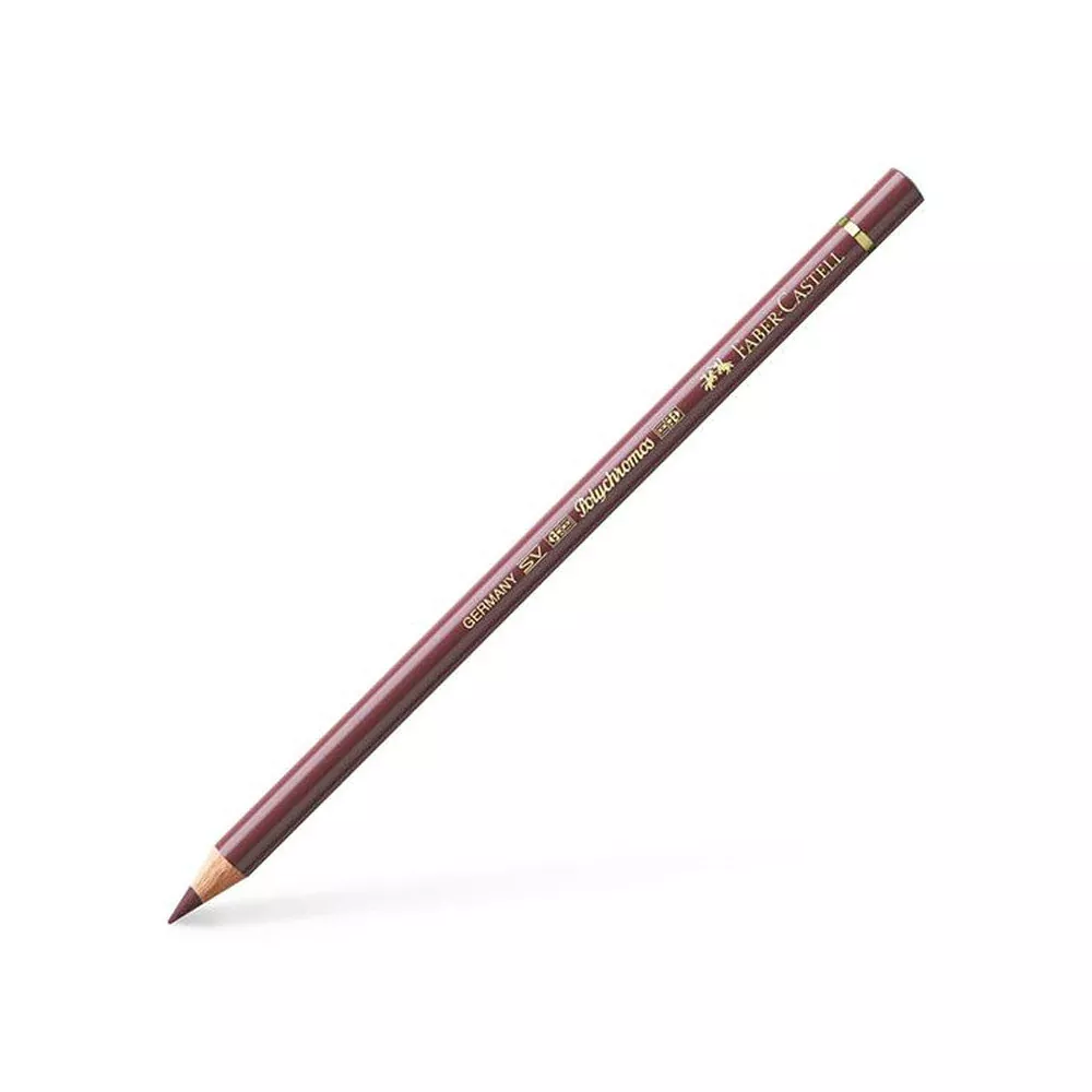 faber castell polychromos coloured pencil caput mortuum 169