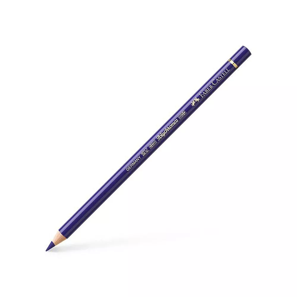 faber castell polychromos coloured pencil delft blue 141