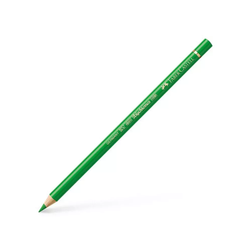 faber castell polychromos coloured pencil leaf green 112