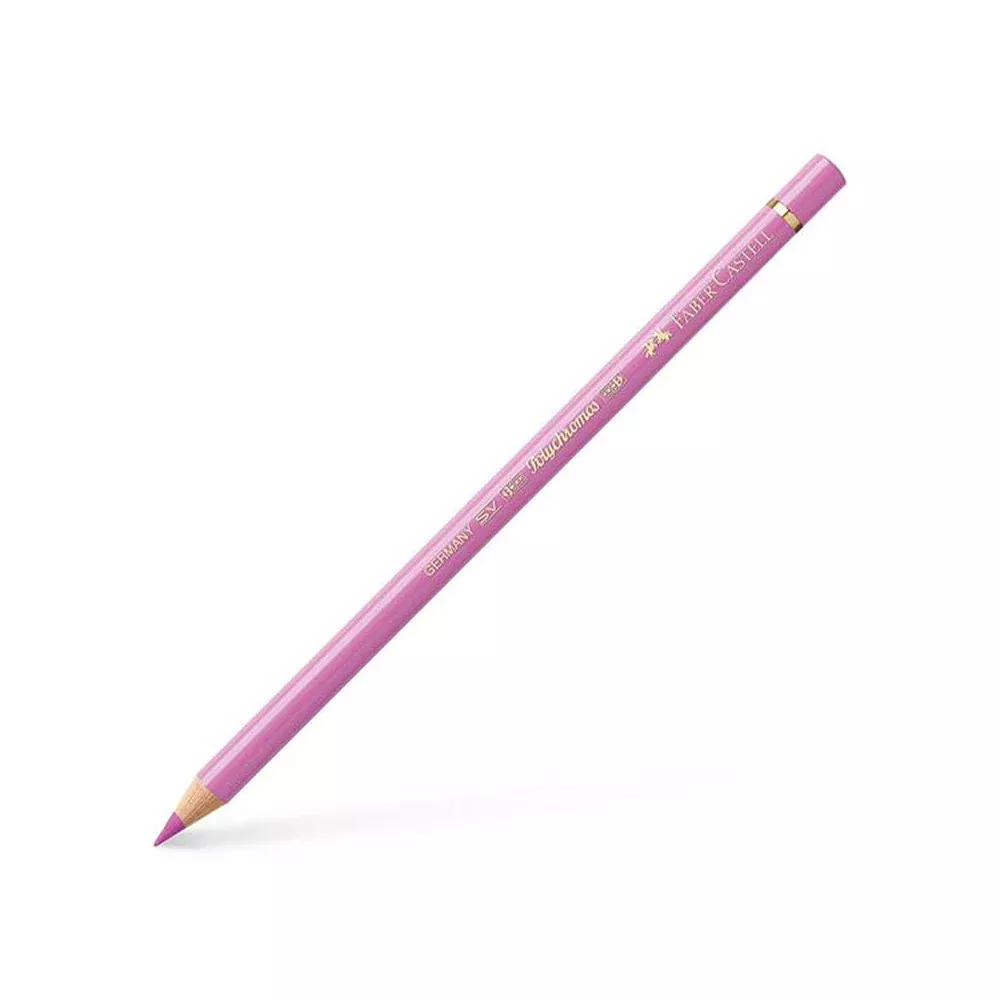 faber castell polychromos coloured pencil light magenta 119