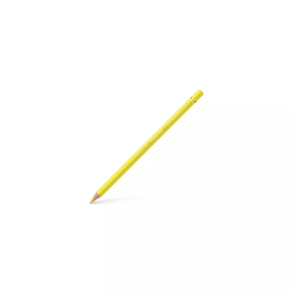 faber castell polychromos coloured pencil light yellow glaze 104