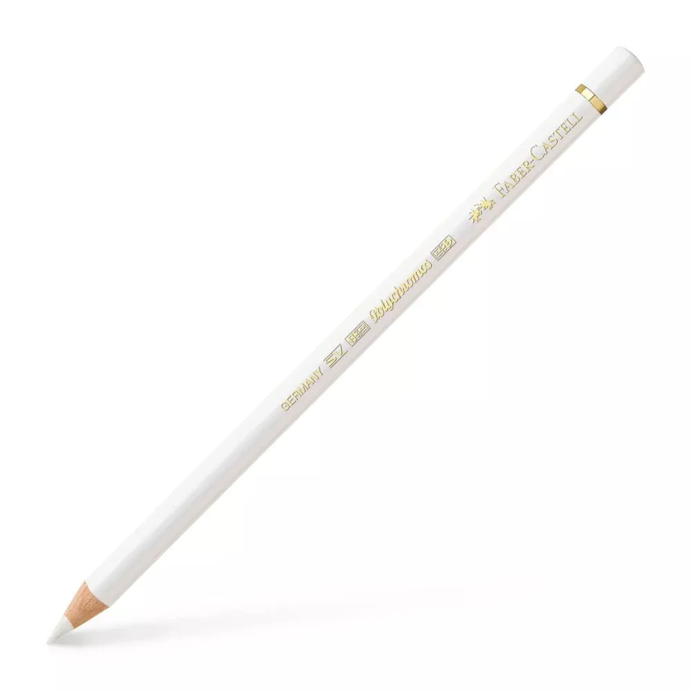 faber castell polychromos coloured pencil white 101