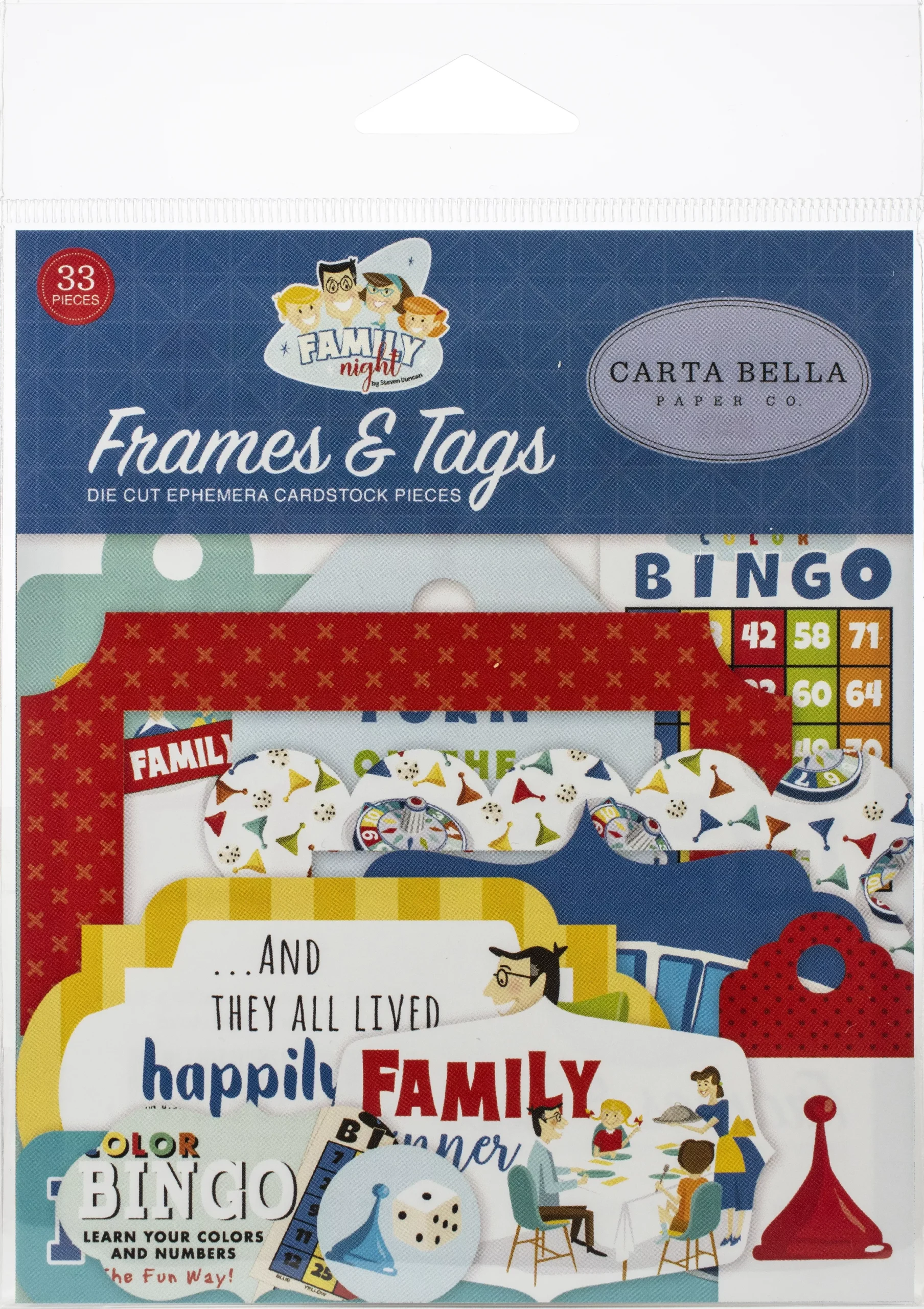 Family Night Frames & Tags