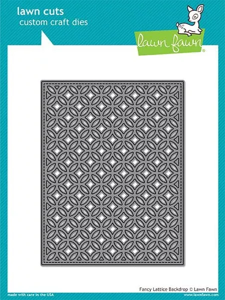 Fancy Lattice Backdrop Die