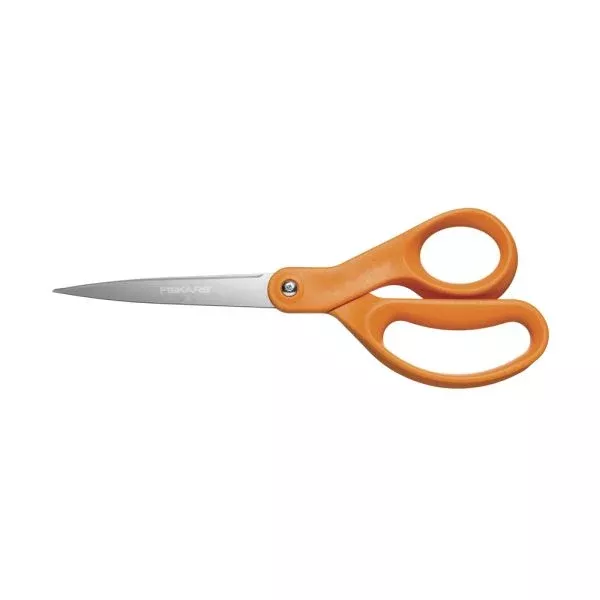 fiskars scissors orange handle