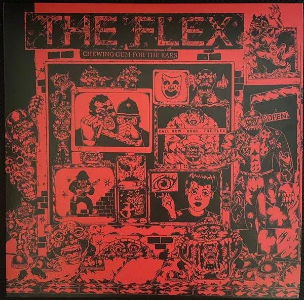 Flex , The - Chewing Gum For The Ears (LP) (RED)