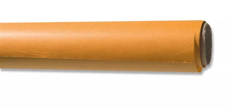 Flower Tissue Paper Roll Moisture-Proof - Orange