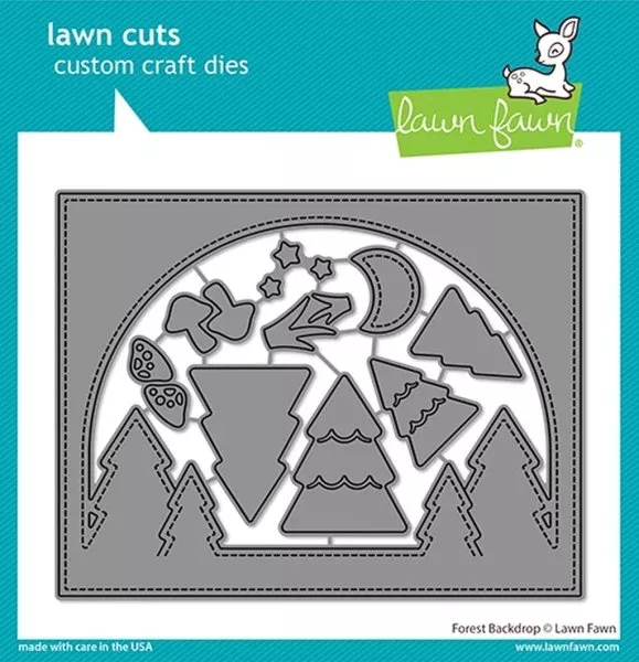 Forest Backdrop - Die - Lawn Fawn