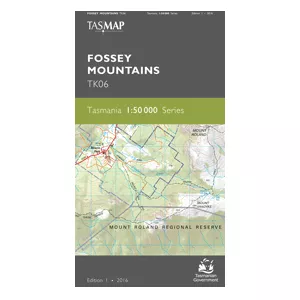 Fossey Mountains 1:50,000 Topo Map