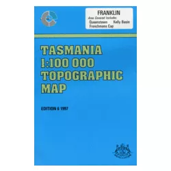 Franklin 1:100,000 Topographic Map