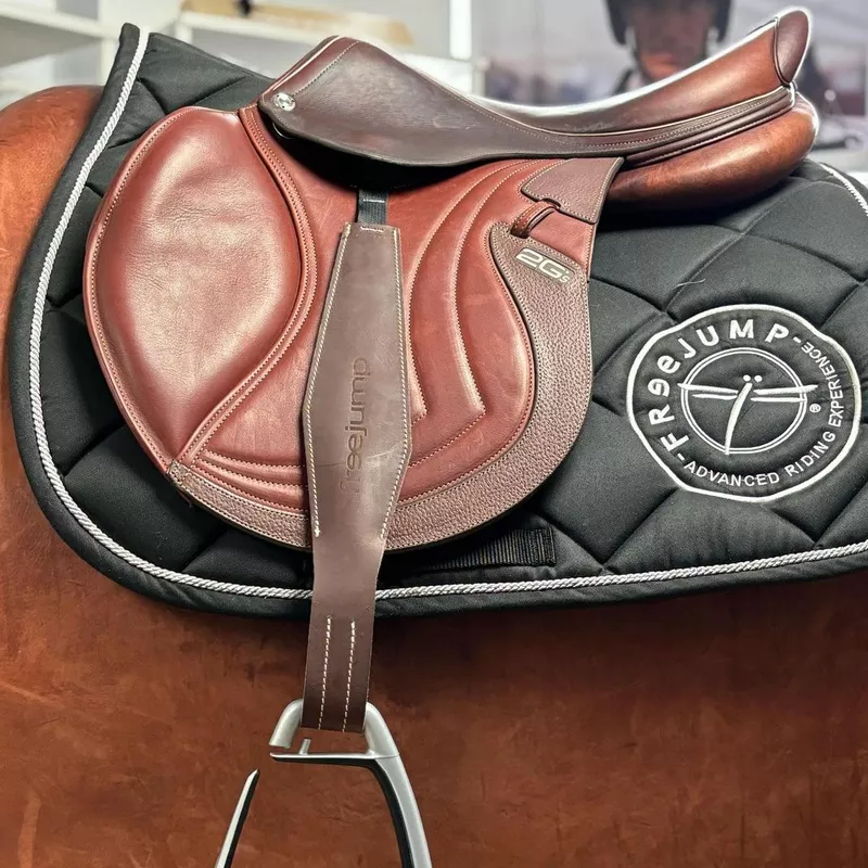 Freejump 4x6 Stirrup Leathers Brown