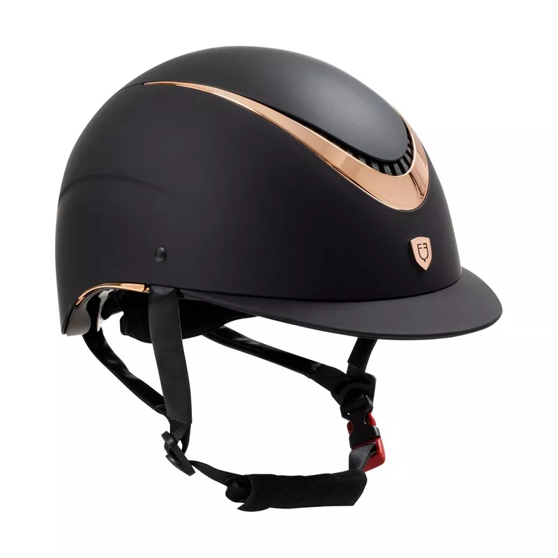 Galaxy Helmet with Shiny Frame and Narrow Visor Black/Black