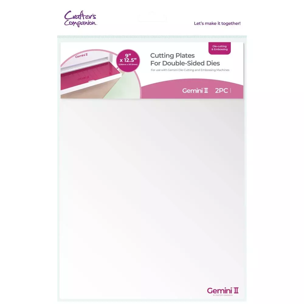 Gemini II Cutting Plates For Double-Sided Dies 9'' x 12.5''