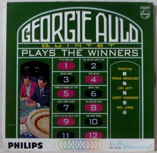 The Georgie Auld Quintet - The Georgie Auld Quintet Plays The Winners (LP, Album, Mono)
