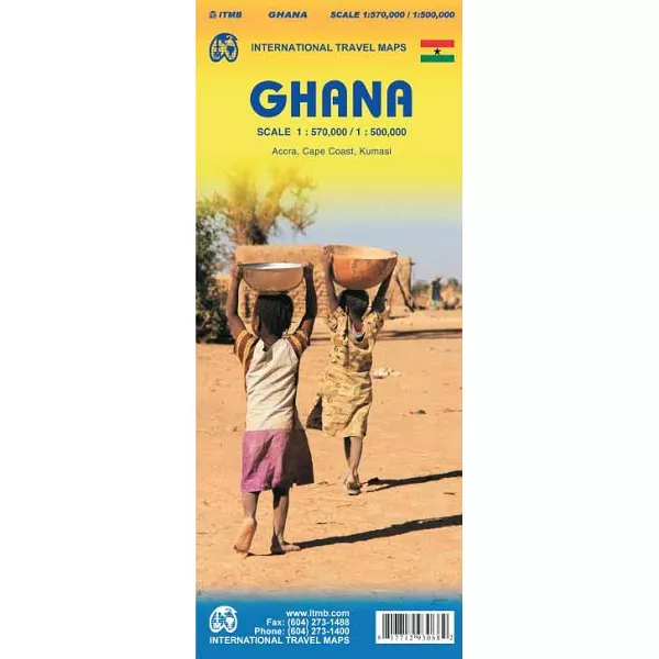 Ghana Travel Reference Map