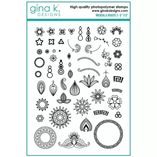 Gina K Designs - Stamps- Mandala Maker 2