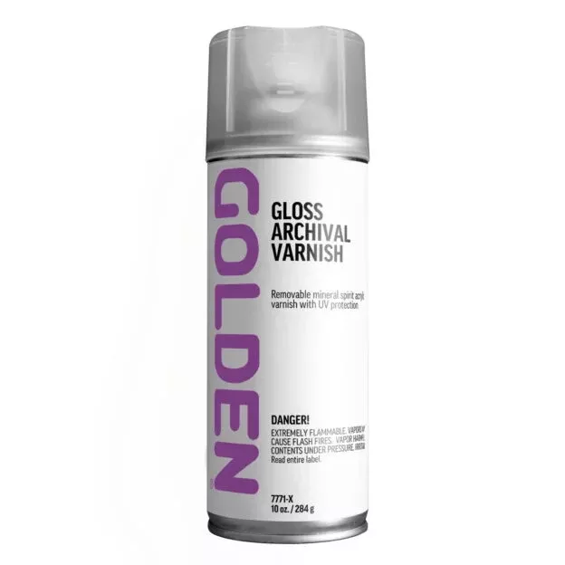 Golden MSA Spray Archival Varnish 284g Gloss