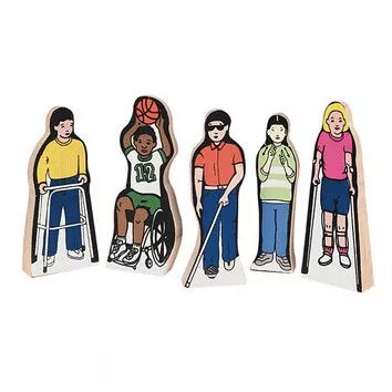 Guidecraft Special Needs Children (5/set)
