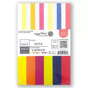 Half-Half Dots - Caprice Paper Pad*
