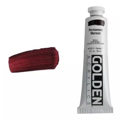 Hb Permanent Maroon 2oz Tube-2