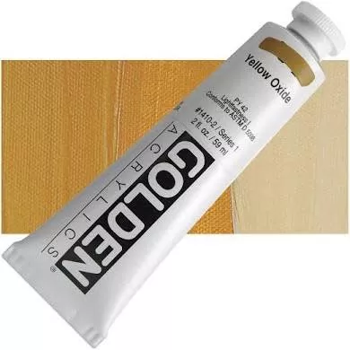 Hb Yellow Oxide 2oz Tube-2