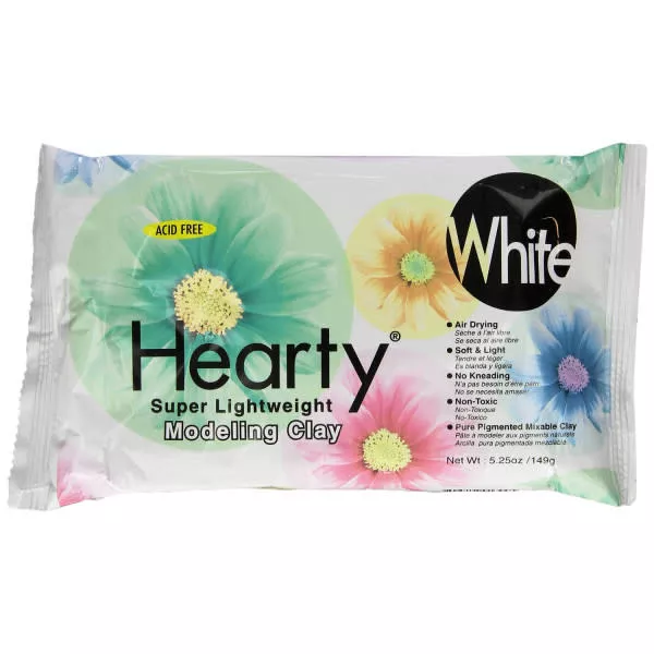 Hearty Clay, White 5.25 oz.