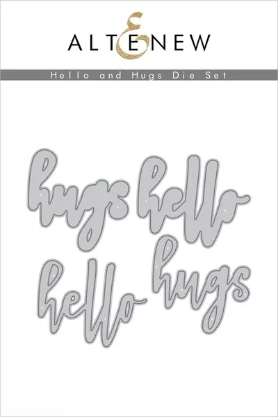 Hello and Hugs Die Set