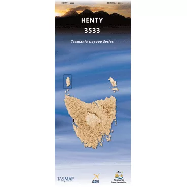 Henty 1:25k Topo Map
