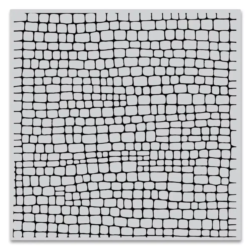 Hero Arts Cling Stamps COBBLESTONE Bold Prints CG792*