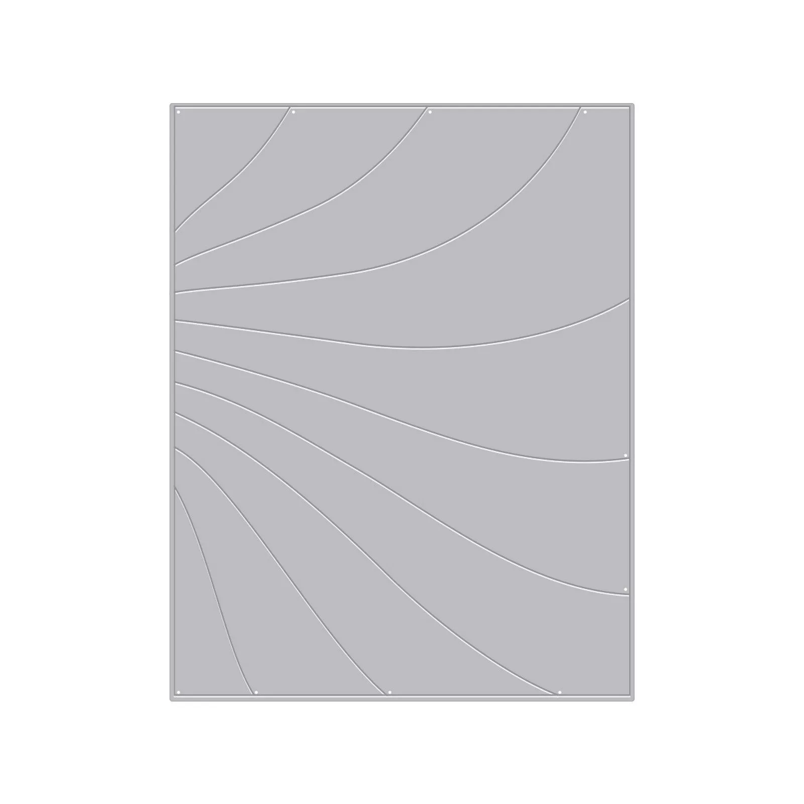 Hero Arts • Cutting Die Wavy Lines 4.25"x5.5"