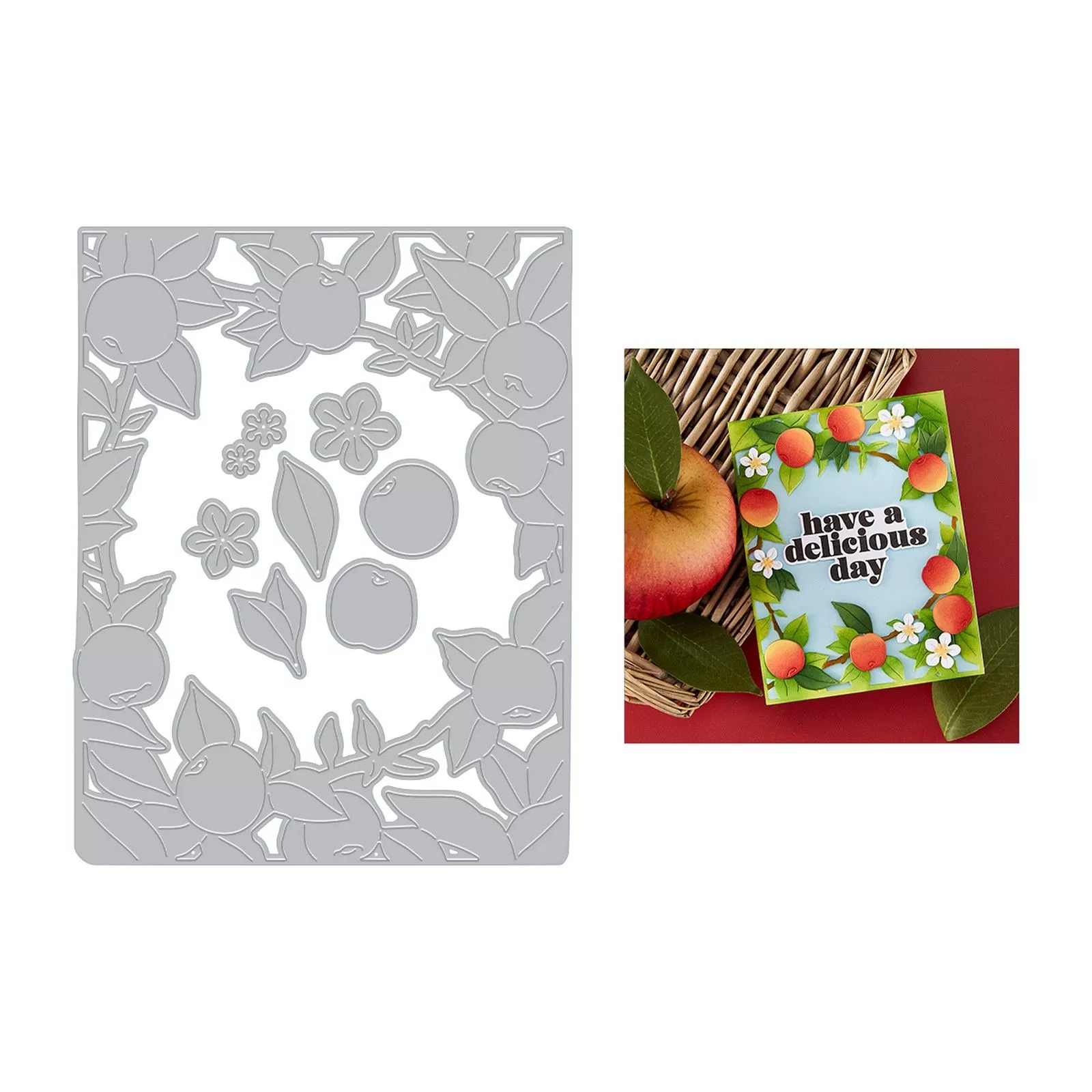 Hero Arts • Cutting Dies Apple Frame 8pcs