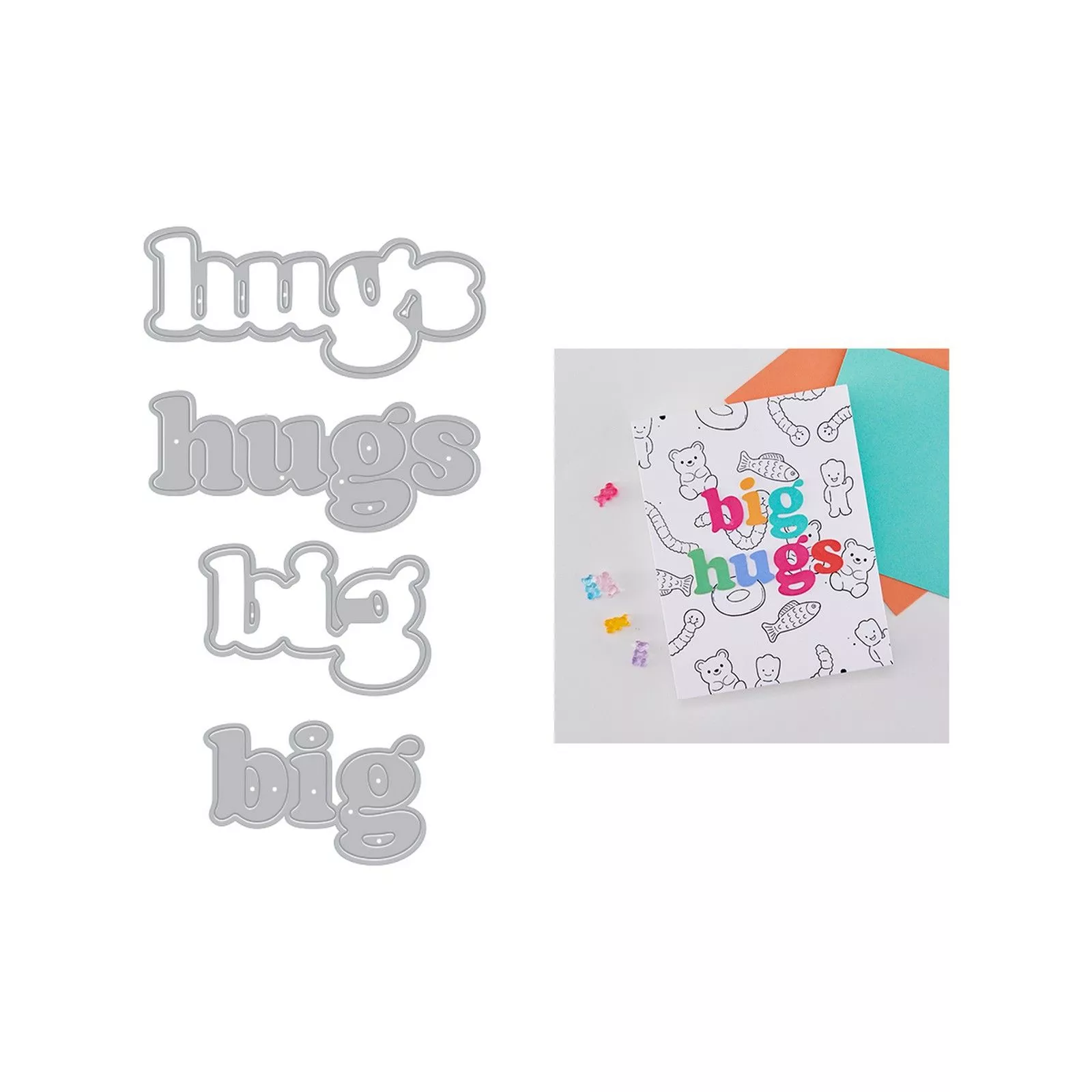 Hero Arts • Cutting Dies Big Hugs 4pcs