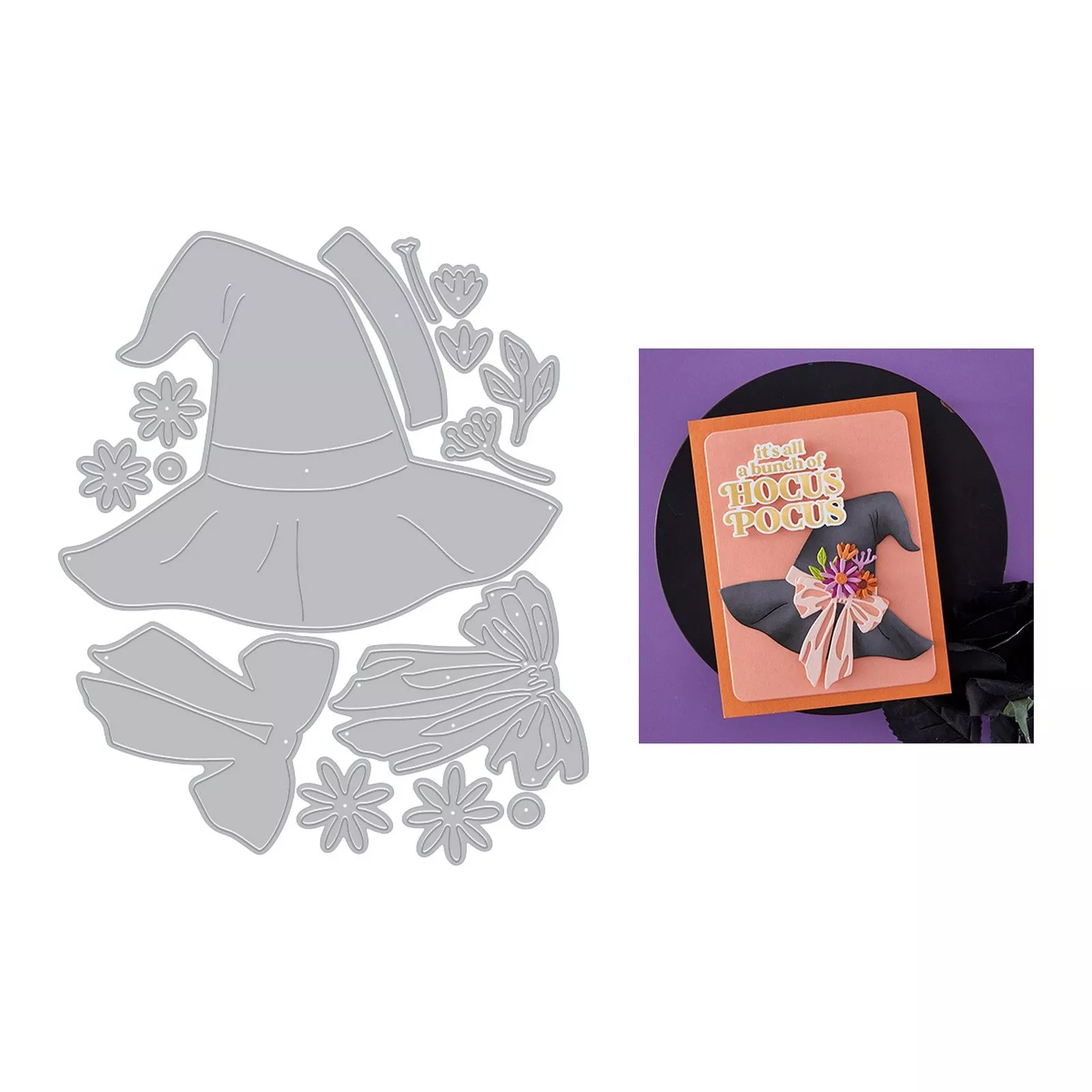 Hero Arts • Cutting Dies The Witch's Hat 15pcs