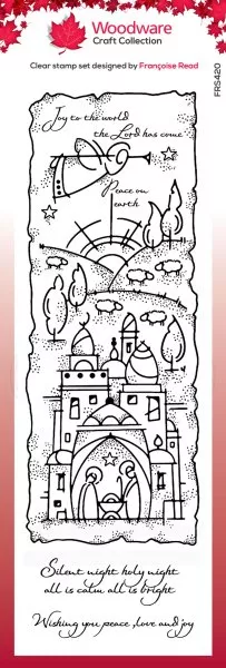 Holy Night - Clear Stamps - Woodware Craft Collection