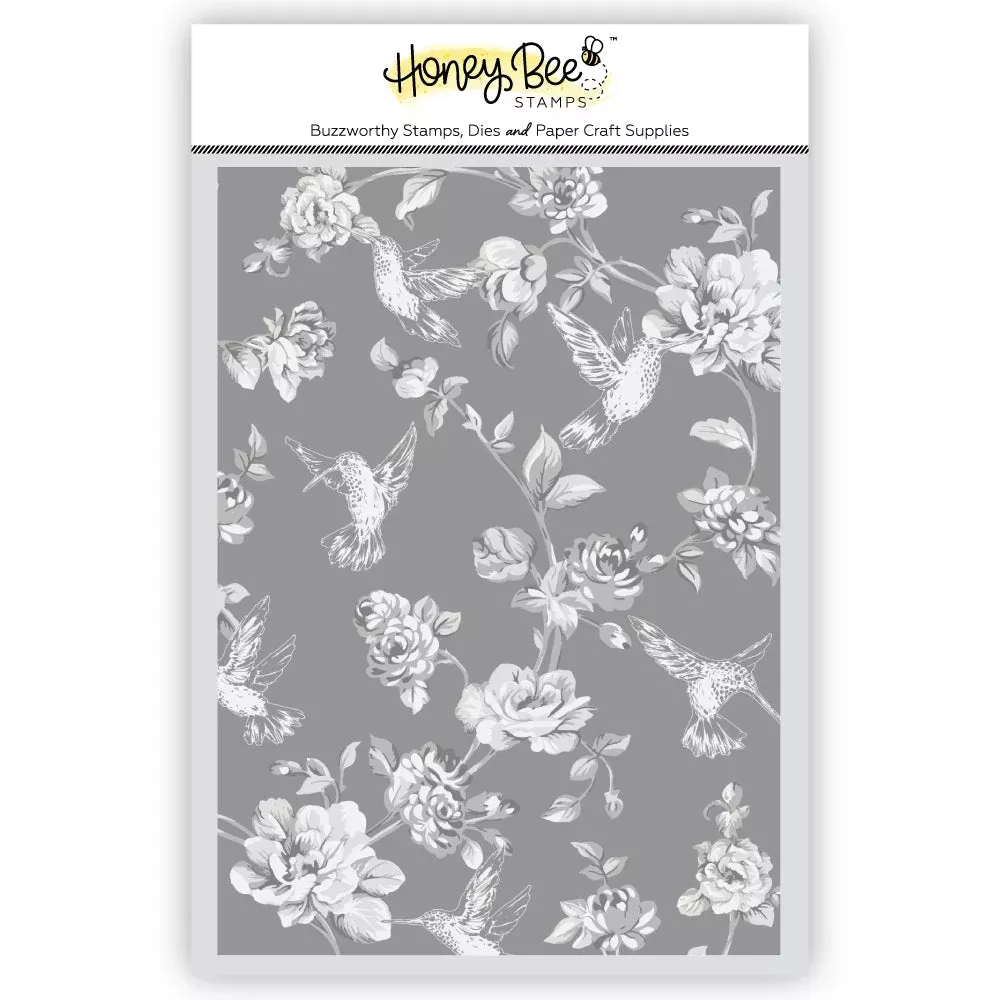 Honey Bee Stamps - 3D Embossing Folder - Chinoiserie