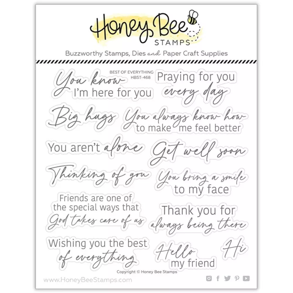 Honey Bee Stamps Best Of Everything - 6x6 Stamp Set