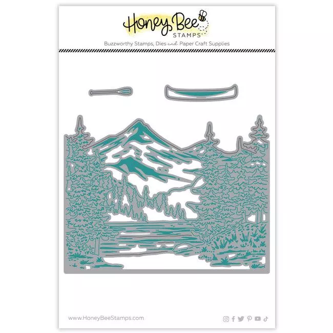 Honey Bee Stamps - Honey Cuts - Lakeside Scene Builder