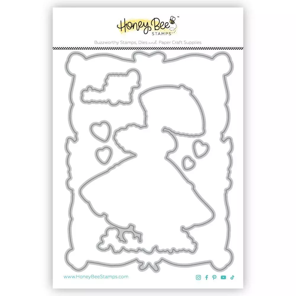 Honey Bee Stamps - Honey Cuts - Queen Of Hearts