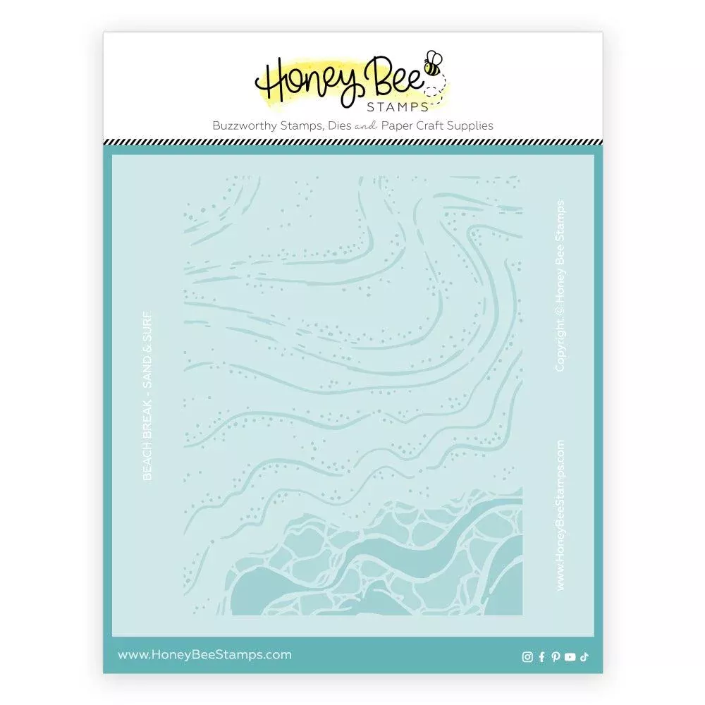 Honey Bee Stamps - Stencils - Beach Break