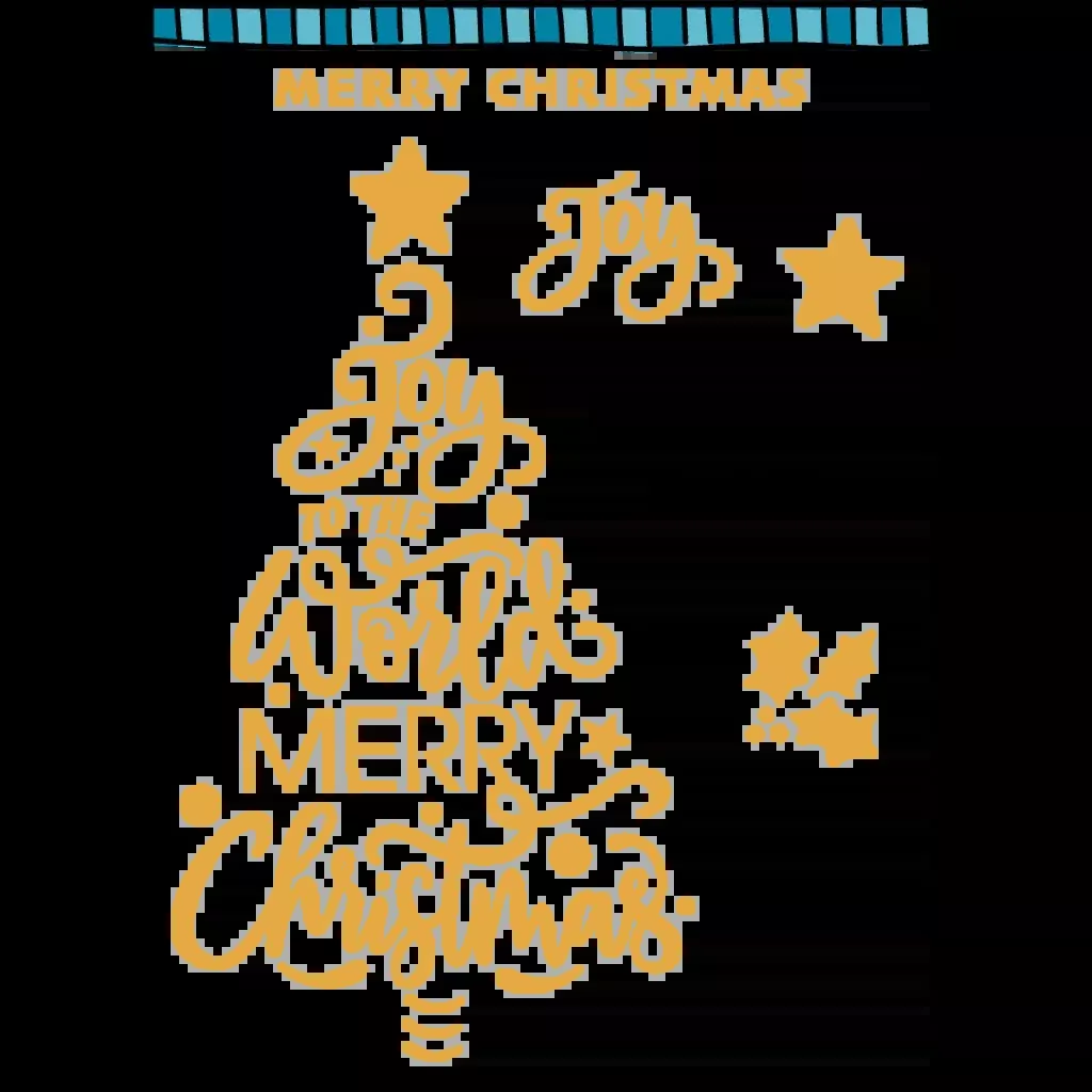 Hot Foil: Dare 2B Artzy-Joy Christmas Tree