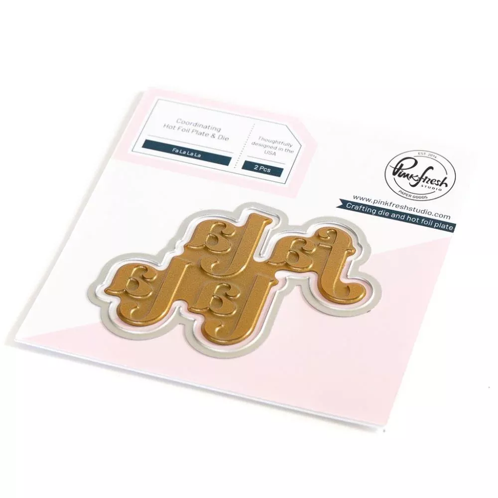 Hot Foil: Pinkfresh Studio-Fa La La La