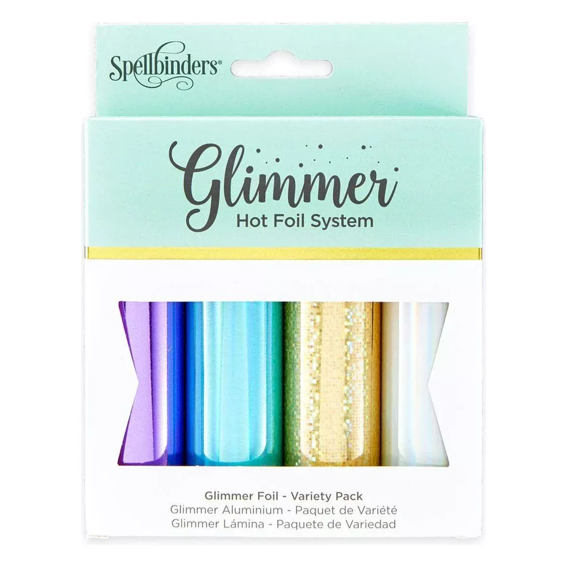 Hot Foil: Spellbinders - GLIMMER HOT FOIL 4 ROLLS - SPELLBOUND VARIETY PACK